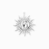 Pendentif lune et soleil 30mm