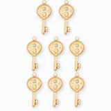 Pendentif clé 18.5x9.5mm