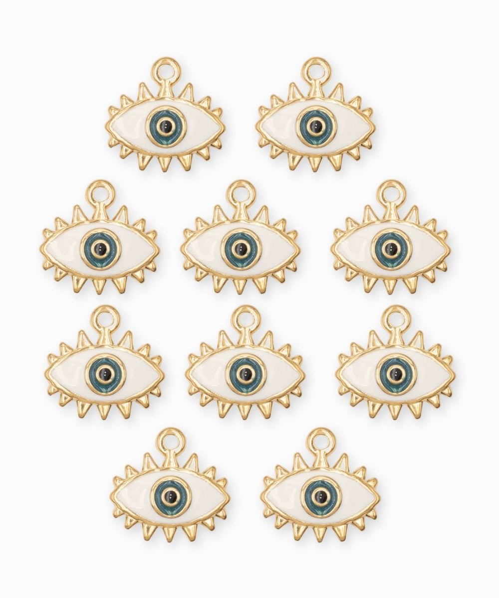 Pendentif oeil 14x19mm