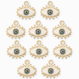 Pendentif oeil 14x19mm