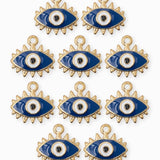 Pendentif oeil 14x19mm