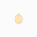 Pendentif trèfle chance 14x12mm