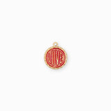 Pendentif médaille love 12mm