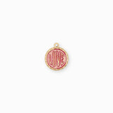 Pendentif médaille love 12mm