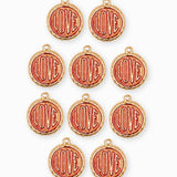 Pendentif médaille love 12mm
