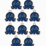 Pendentif poulpe 13.5x16mm
