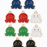Pendentif poulpe 13.5x16mm - Lot mélangé