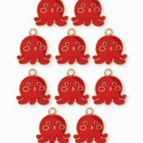 Pendentif poulpe 13.5x16mm
