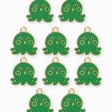 Pendentif poulpe 13.5x16mm