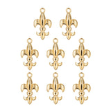 Pendentif Fleur de lys 19x13mm