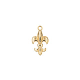 Pendentif Fleur de lys 19x13mm