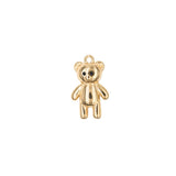 Pendentif ourson debout 18x12mm