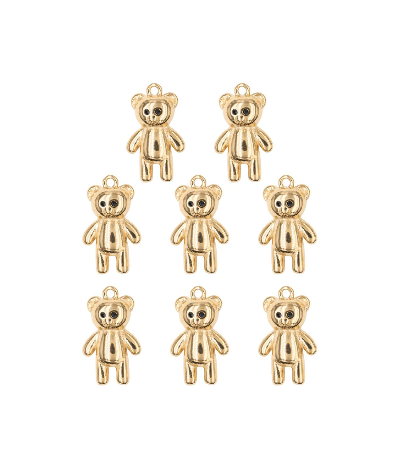 Pendentif ourson debout 18x12mm