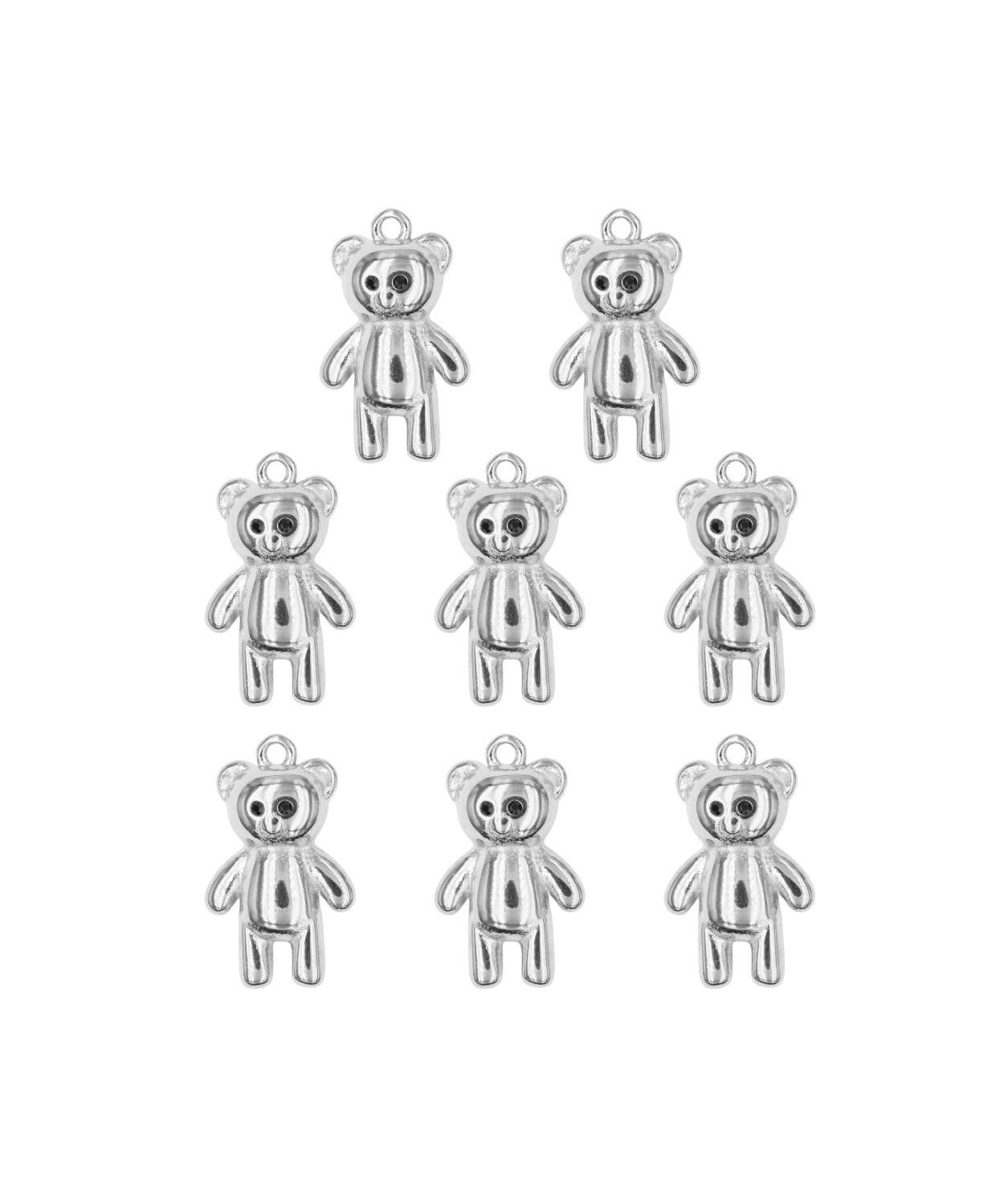 Pendentif ourson debout 18x12mm