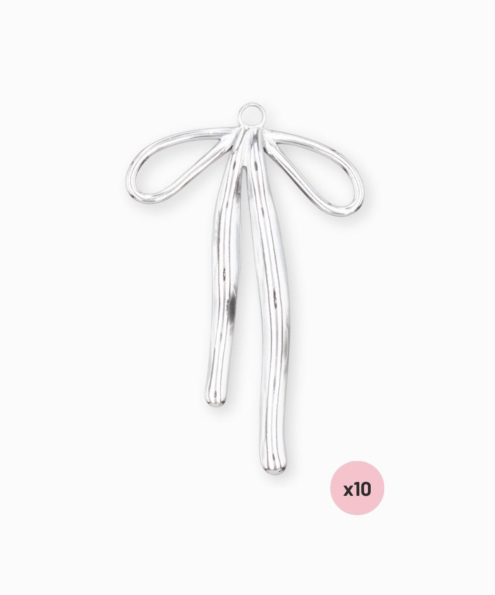 Pendentif ruban tombant 40x28mm