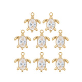 Pendentif tortue strass 11mm