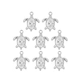 Pendentif tortue strass 11mm