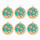 Pendentif médaille paradis 20mm