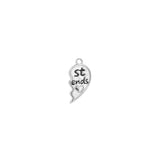 Pendentif Best friends 14x16mm
