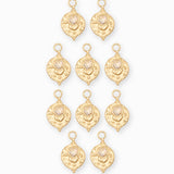 Pendentif strass Limule d'Asie 10x8mm