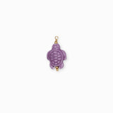 Pendentif tortue porcelaine 18x14mm