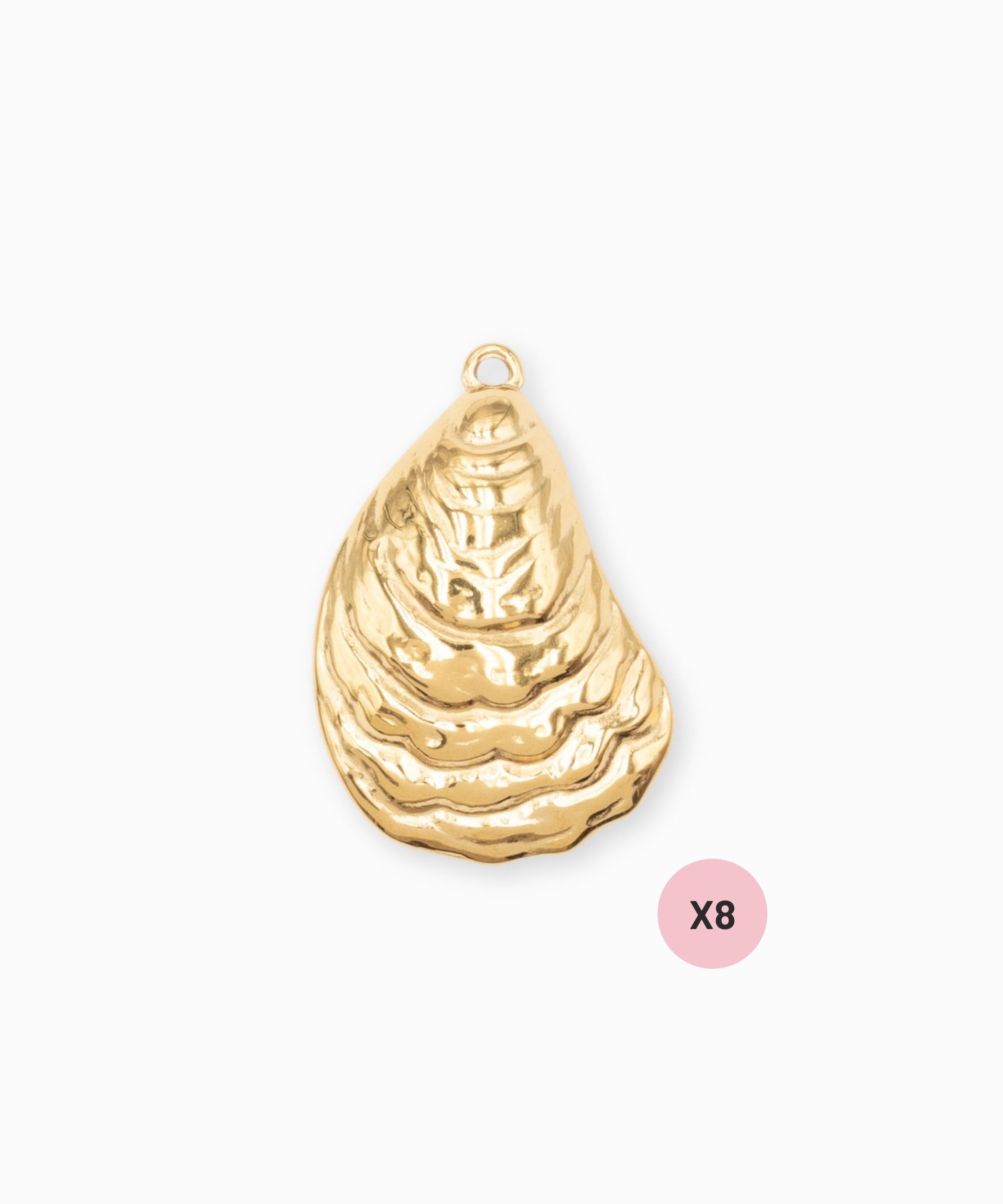 Pendentif coquillage 30x22mm