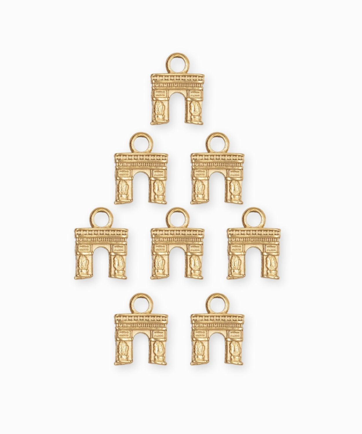 Pendentif Arc de Triomphe 10x11mm