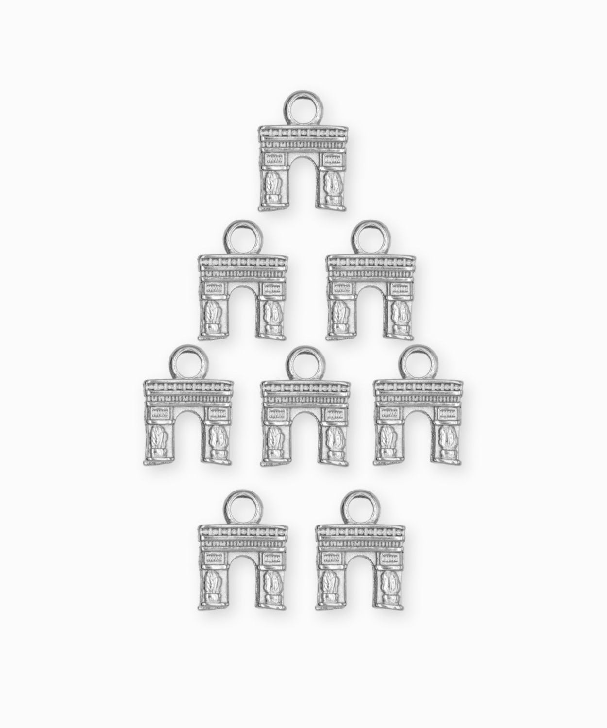 Pendentif Arc de Triomphe 10x11mm