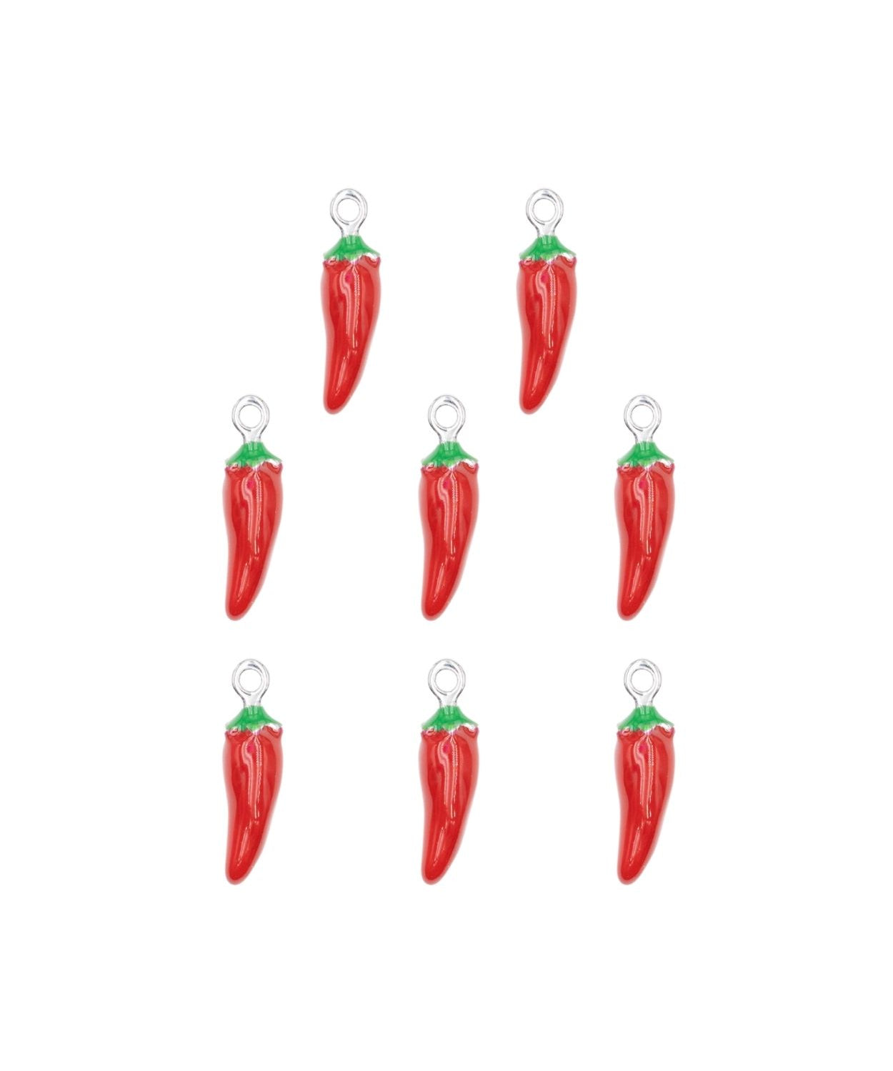 Pendentif piment 14x5mm