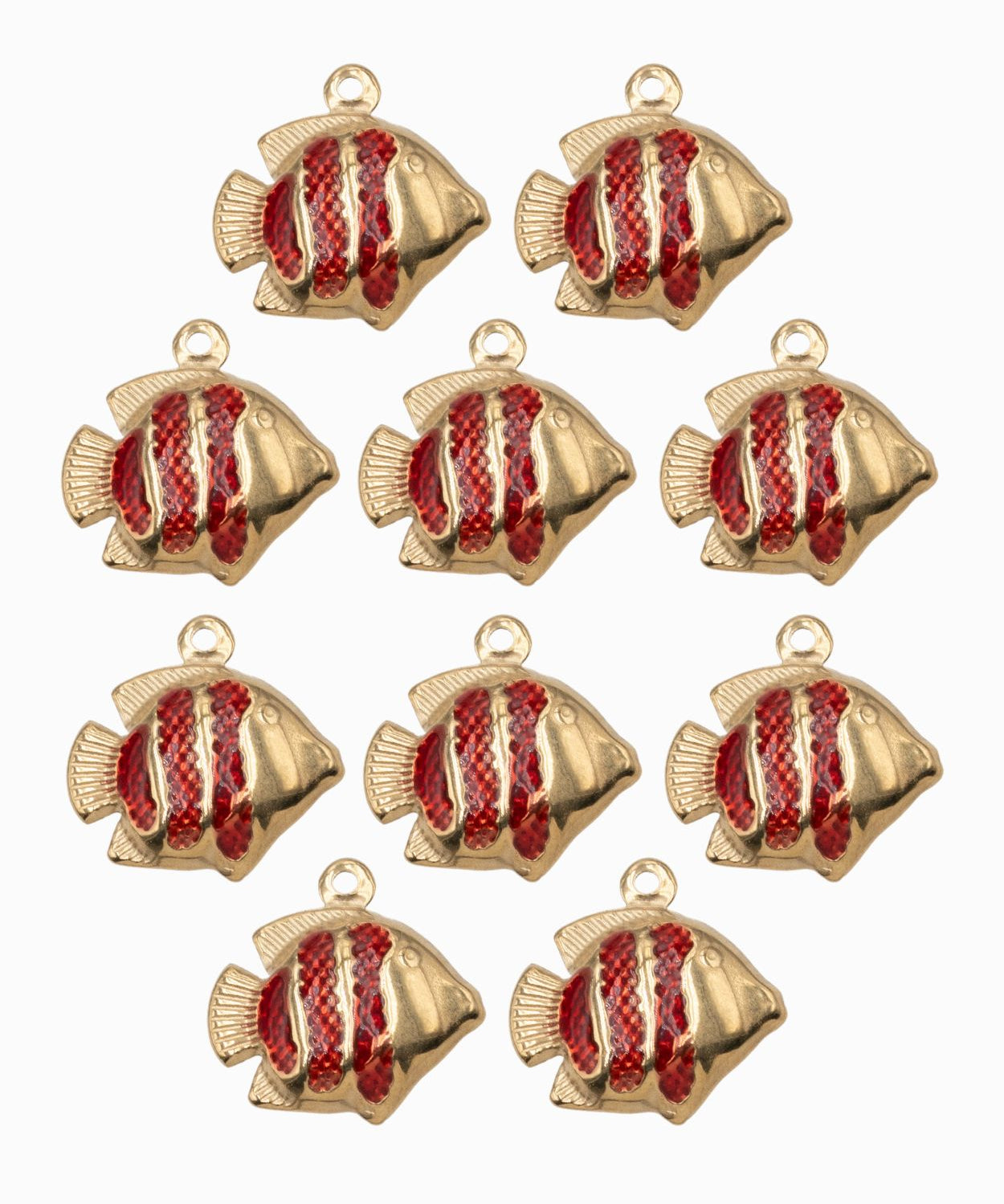 Pendentif poisson 14x17.5mm