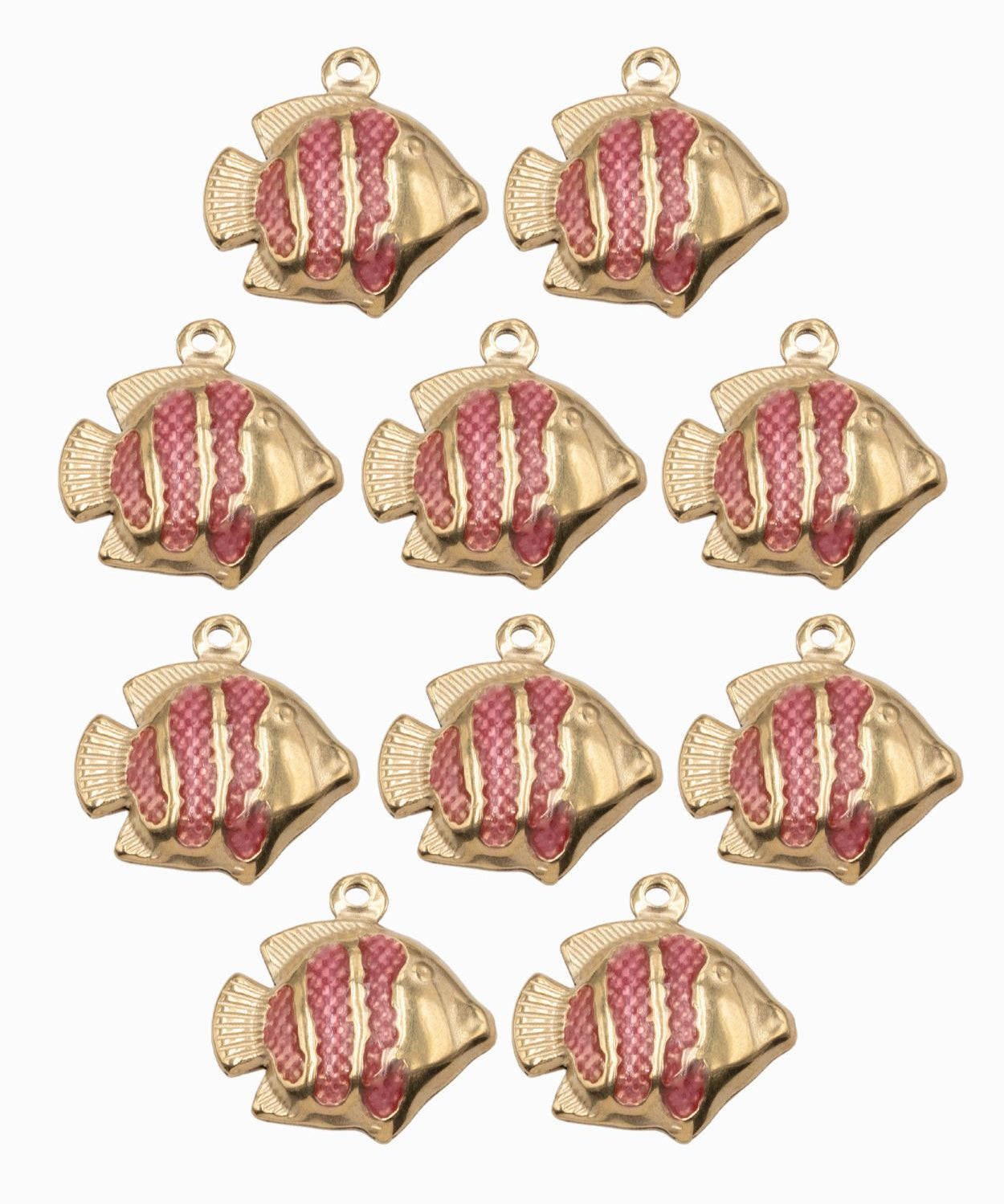 Pendentif poisson 14x17.5mm