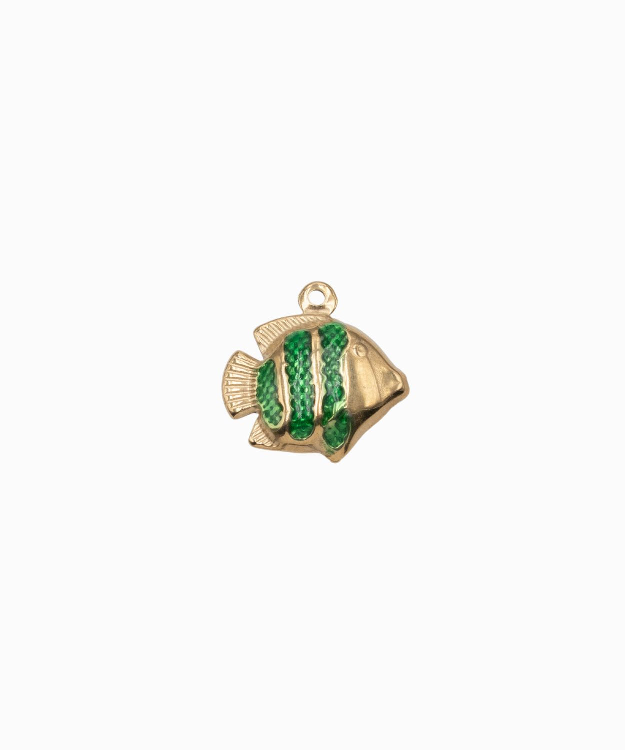 Pendentif poisson 14x17.5mm