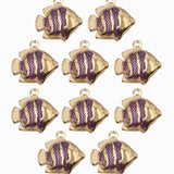Pendentif poisson 14x17.5mm