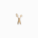 Pendentif ciseaux 15x9mm