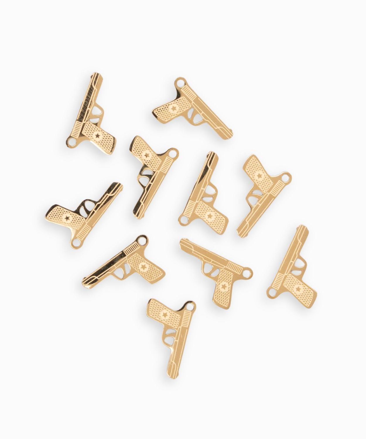 Pendentif pistolet 7.5x11mm