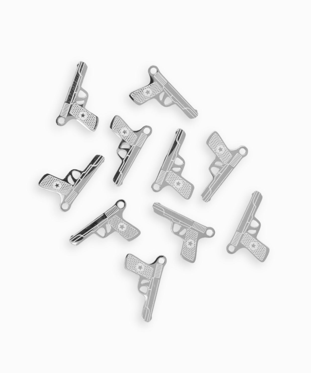 Pendentif pistolet 7.5x11mm