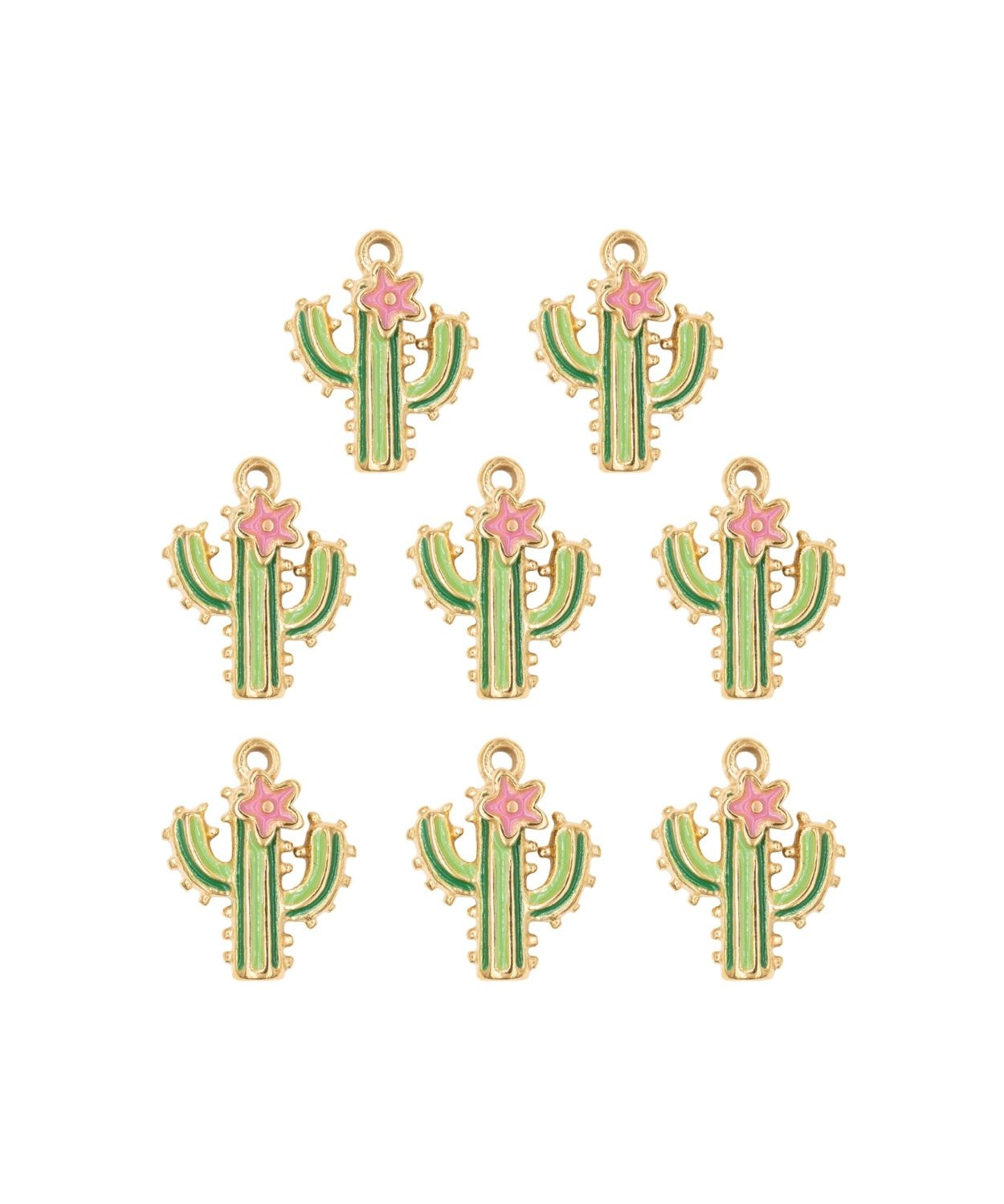 Pendentif cactus 15x13mm