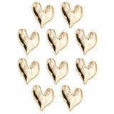 Pendentif coeur irrégulier 18x17mm