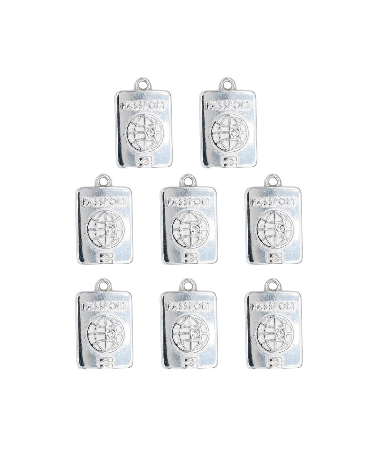 Pendentif passport 16x12mm