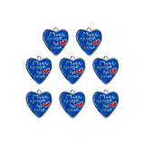 Pendentif More amor por favor 15x14mm - Rhodié