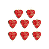 Pendentif More amor por favor 15x14mm - Doré