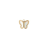 Pendentif nacre papillon 10x11mm