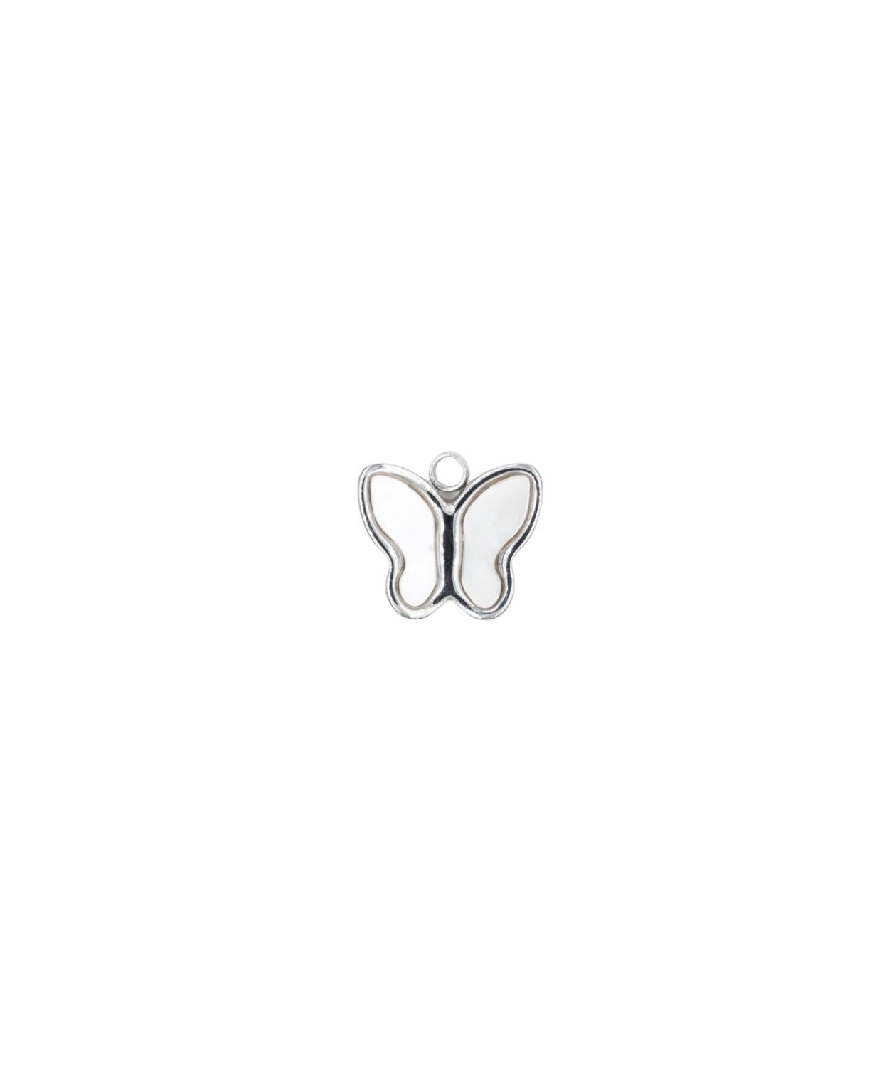 Pendentif nacre papillon 10x11mm