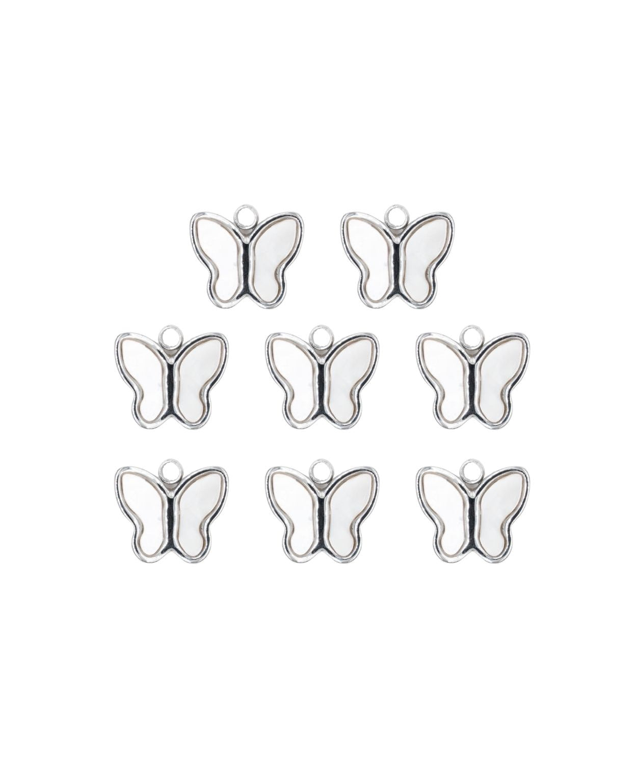 Pendentif nacre papillon 10x11mm