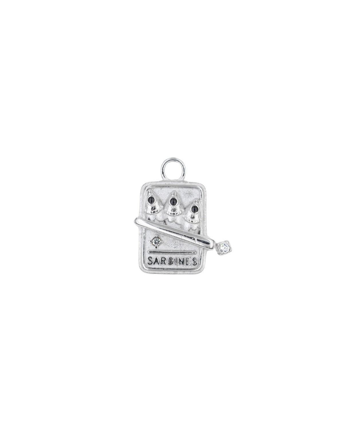 Pendentif boite de sardine 15x16mm