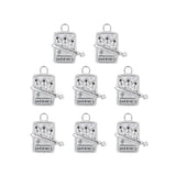 Pendentif boite de sardine 15x16mm