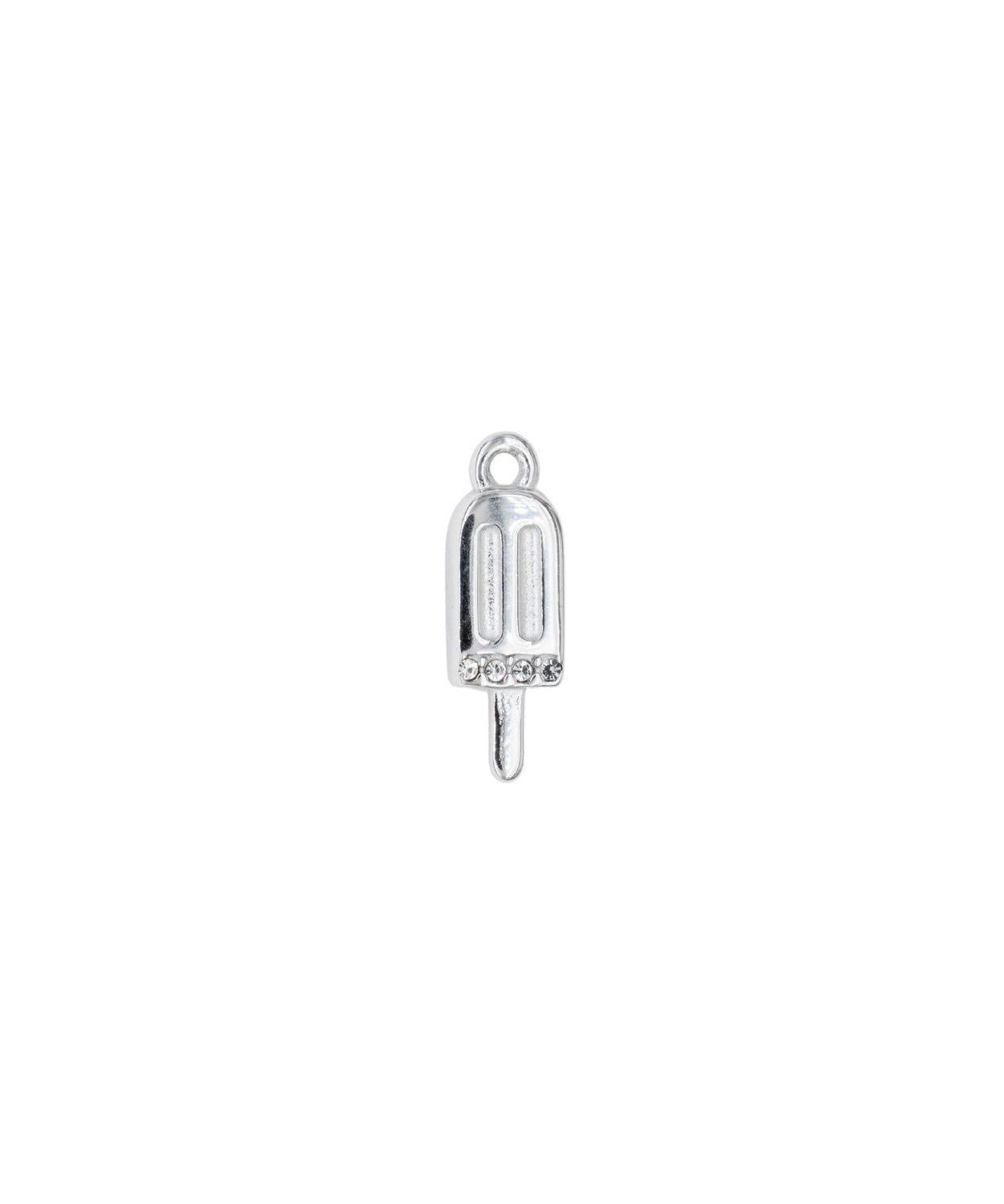 Pendentif glace strass 15x6mm
