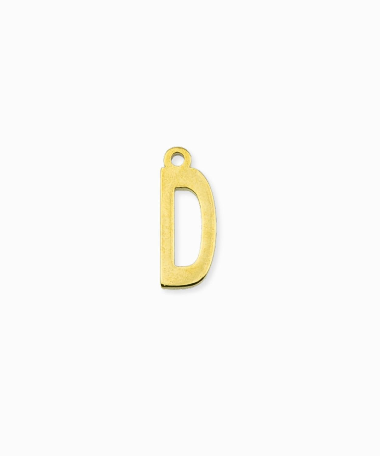 Pendentif alphabet A-Z 12mm