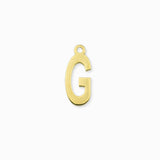 Pendentif alphabet doré - Lettre G