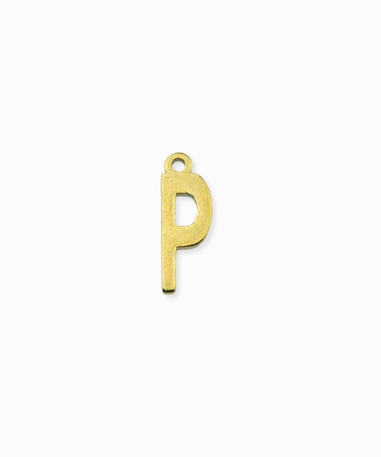 Pendentif alphabet A-Z 12mm